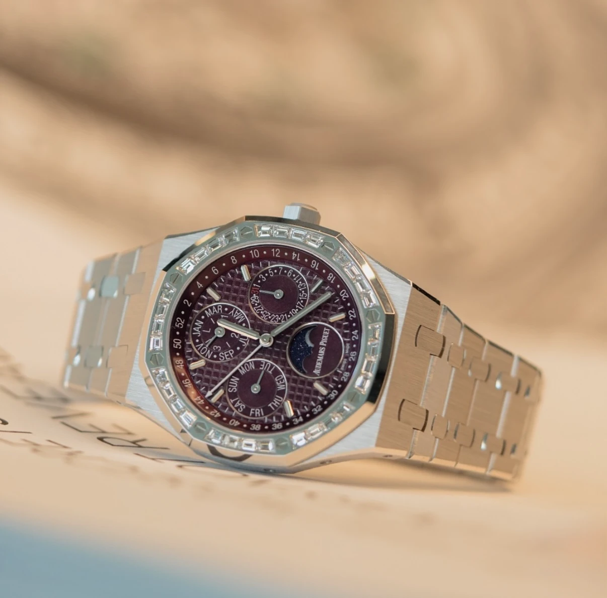 Luxury watch showroom